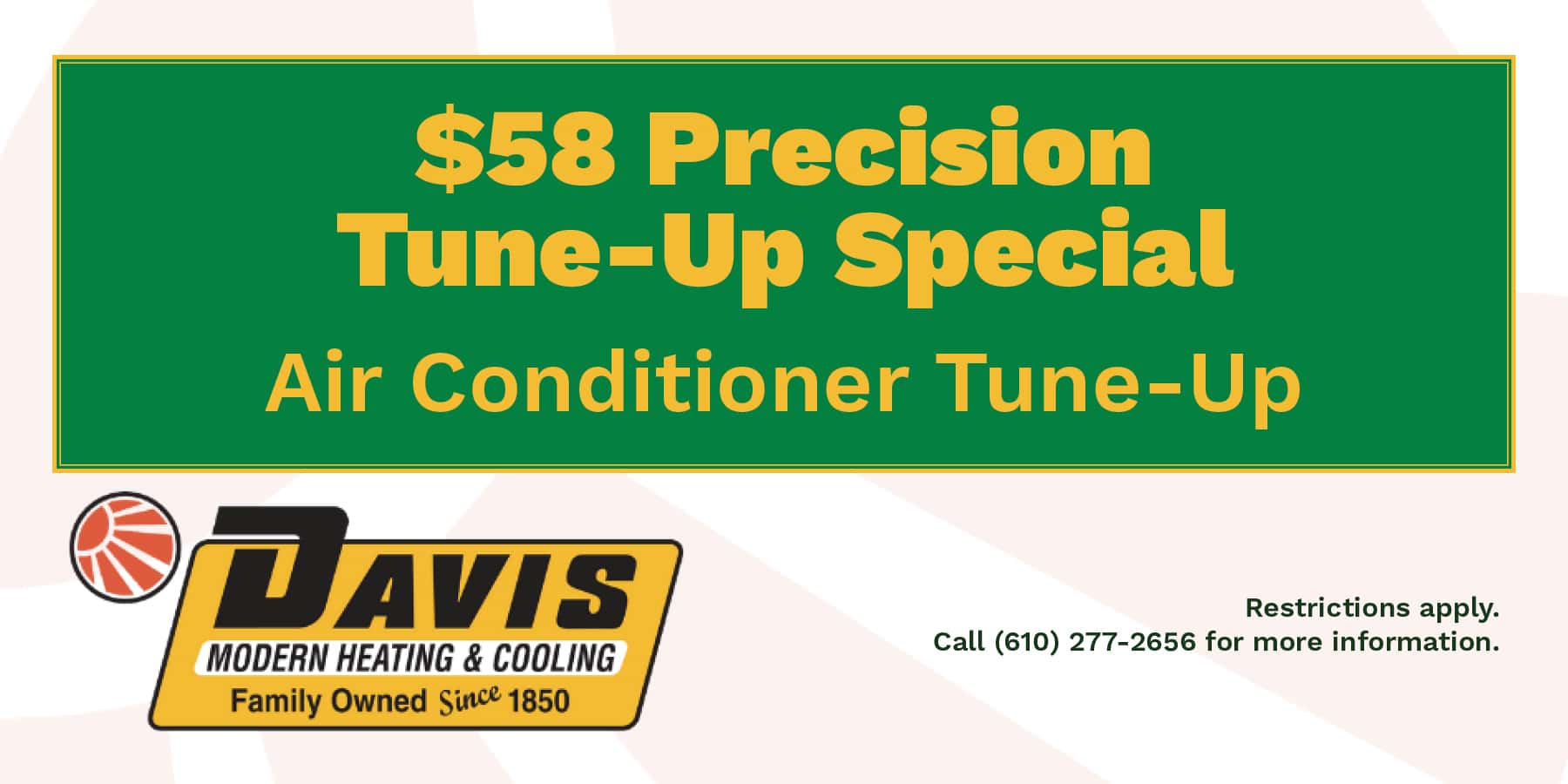  Precision Tune-Up Special Air Conditioner Tune-Up
